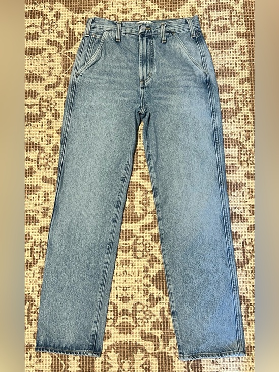 Agolde Denim - Agolde Light Blue Straight-Leg Jeans